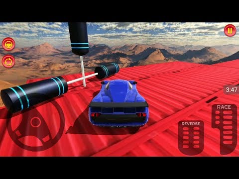 Crazy Car Driving Simulator 2019 : Impossible Sky Tracks - Android Gameplay# 2