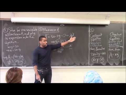 Math 1206-R04 Lecture 28 - Optimization
