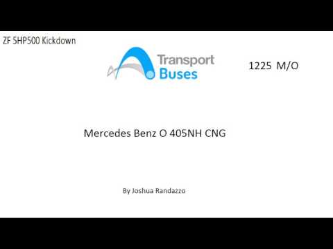 Sydney buses 1225 - Mercedes Benz O 405NH CNG (ZF kickdown)