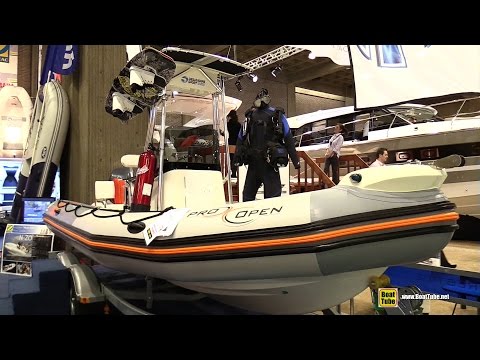 2015 Zodiac Pro Open 650 Inflatable Boat - Walkaround - 2015 Montreal Boat Show