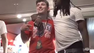 Chief keef lets a fan smoke on his birthday