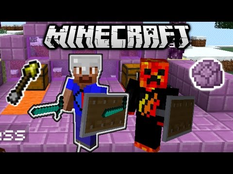 USING A SHIELD?! - MINECRAFT 1.9 PVP Battle Arena!