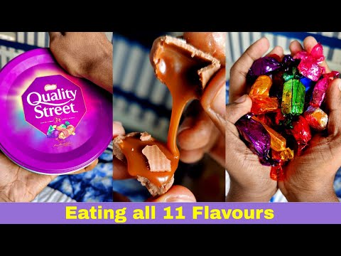 Quality Street Chocolate Box - Hazelnut, Milk Chocolate, Toffee, Fudge, Coconut & Caramel