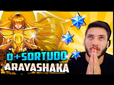 USEI A TABELA DA SORTE PRA INVOCAR NO SHAKA ARAYASHIKI | Saint Seiya Awakening