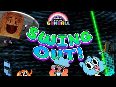 The Amazing World of Gumball - SWING OUT [Cartoon Network Games] Video