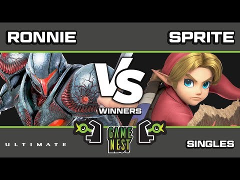 Game Nest Smash It Up: Ronnie (Dark Samus) vs Sprite (Shulk/Young Link) - Winners Round 3