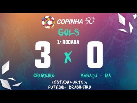 Gols de Cruzeiro 3x0 Babaçu- MA, Copinha 2019