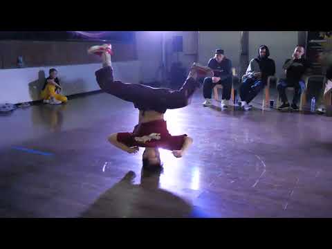 kids pro bboy Rocky vs RED - "ALL OPTION" break dance battle