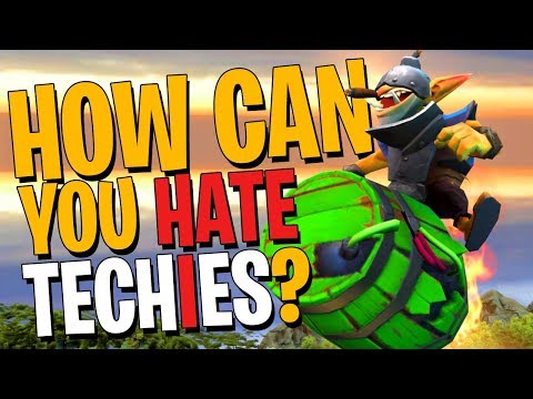 How Can You Hate Techies? - DotA 2 Funny Moments