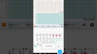 SIPO Shift Register LED Chaser Circuit Simulation | Serial In Parallel Out Register Explained