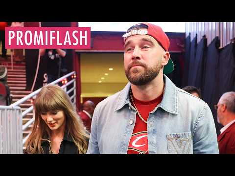 Video Thumbnail: Travis Kelce kämpft mit Taylors Security nach der Hochzeit