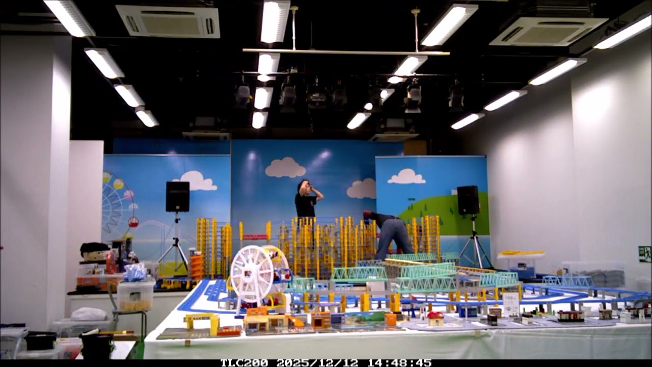 浜名湖パルパルトレインフェスタ2025設営