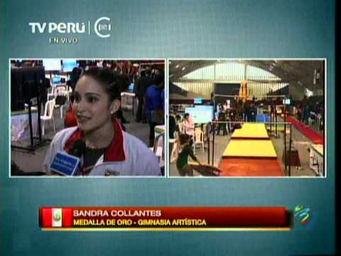 Entrevista a Sandra Collantes por canal 7
