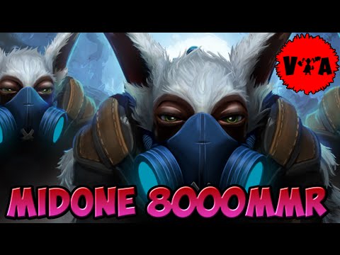 Dota 2 - MidOne 8000 MMR Plays Meepo vol #3 - Ranked Match