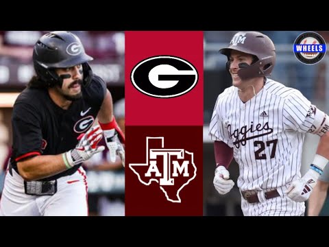 #20 Georgia vs #1 Texas A&M Highlights | 2024 College Baseball Highlights