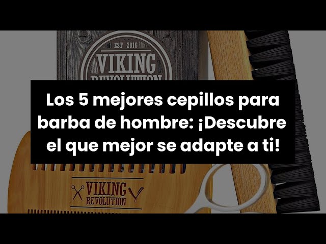 Vídeo relacionado con Set de 5 Cepillos de Cerdas de Jabalí, Cepillo Pelo, Cola Peine Profesional Peine de Salón, Peines para Peinar el Cabello y la Barba, Hombres y Mujeres