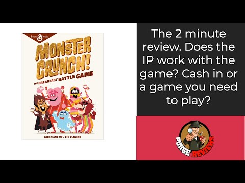 The Purge: # 3201 Monster Crunch! The Breakfast Battle Game: The 2 Minute Review