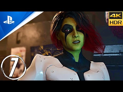 GUARDIANS OF THE GALAXY PS5 Walkthrough Gameplay PART 7 - MAIN CAMPAIGN [4K 60FPS HDR] No Commentary