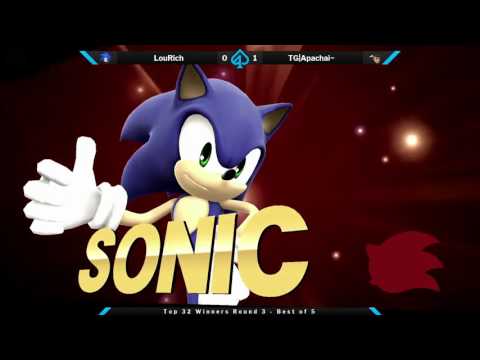 Gambit: Street Fight Top 32 - LouRich (Sonic) vs TG|Apachai~ (Ryu)