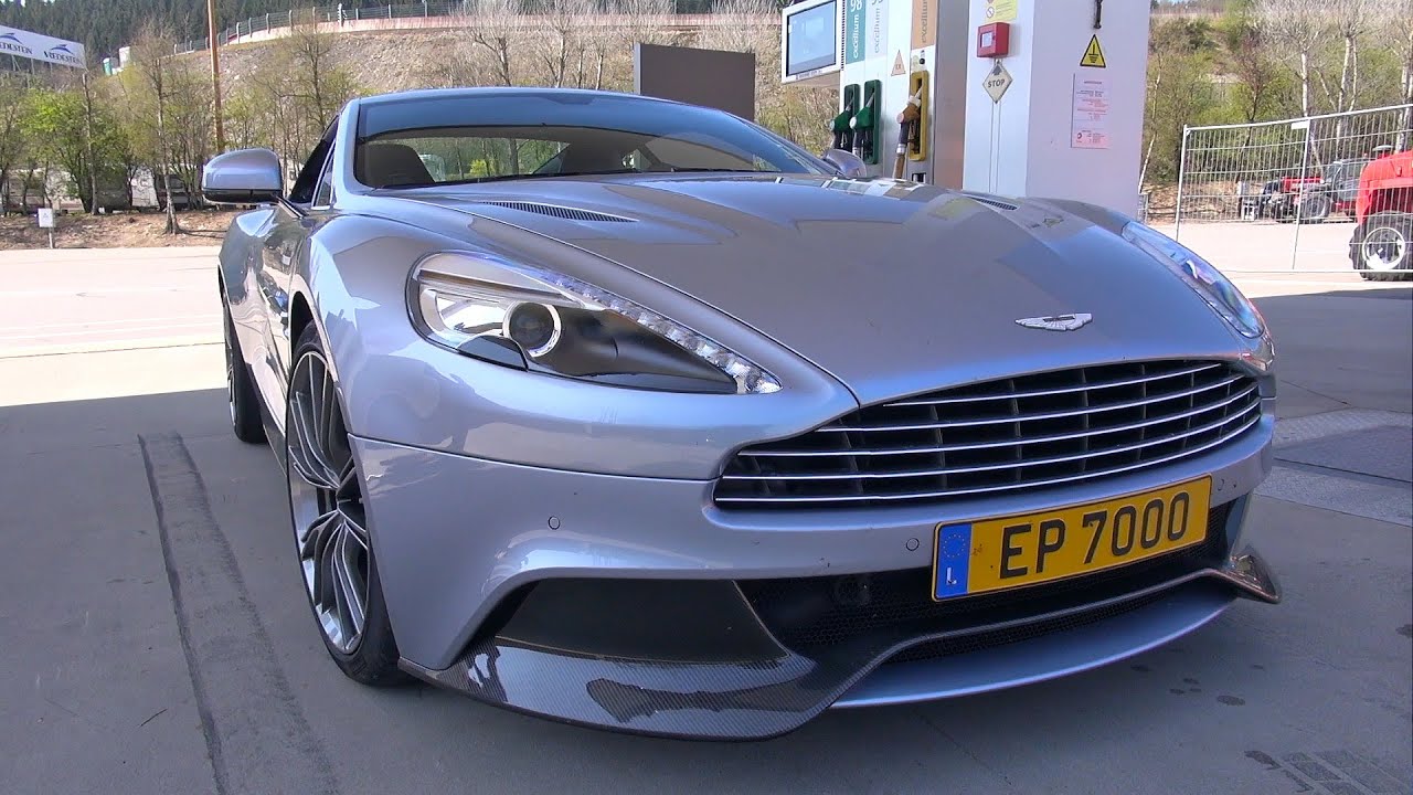Aston Martin Vanquish - Start Up & Revs