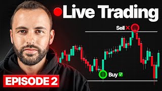 Trading The Simplest Price Action Strategy (Real-Time)