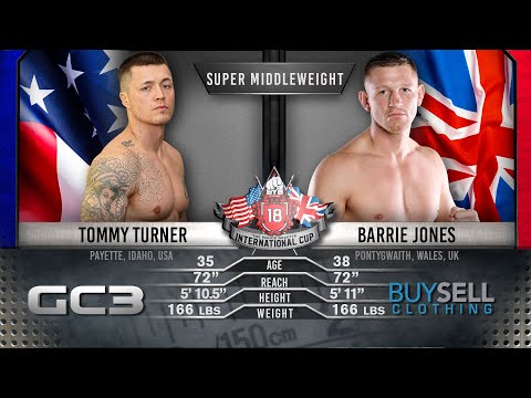 BYB 18 Main Event:  Tommy Turner vs. Barrie Jones for Police Gazette World Diamond Belt