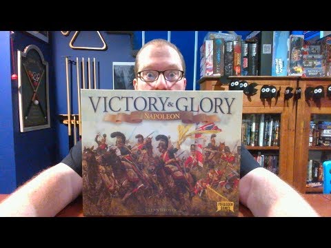 The Board Game Kaptain's review and tutorial for Victory & Glory: Napoleon 