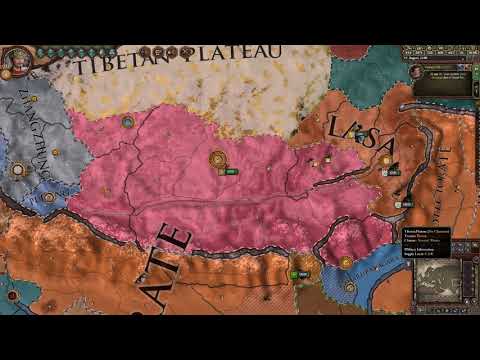 Let's play CK2 Jade Dragon with CK2+ mod / Lhaze (Tibet) - part 142