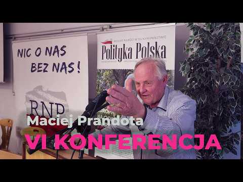 Maciej Prandota. VI Międzyśrodowiskowa Konferencja RNP. KSeF