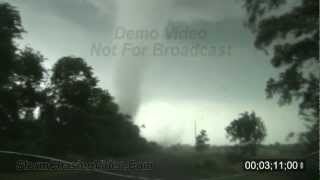 preview picture of video '5/24/2011 Canton, OK  close up tornado B-Roll stock footage'