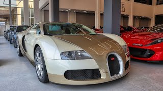 Bugatti Veyron, Ferrari 812 GTS, McLaren 765LT - Supercar Showroom at Project One Motors DUBAI