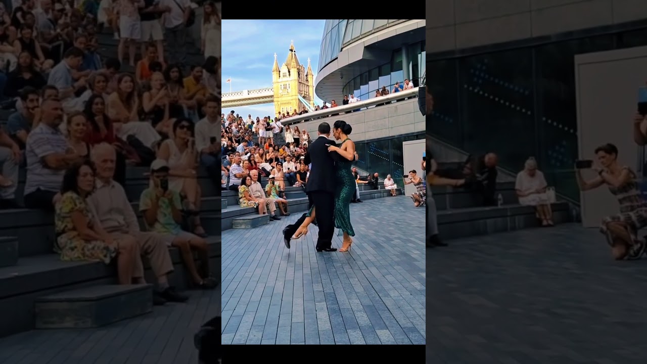 Snippet: show at The Scoop, London, with Paula Duarte #argentinetango #tango #argentinetangoclasses