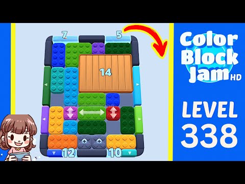 Color Block Jam Level 338 Solution Walkthrough