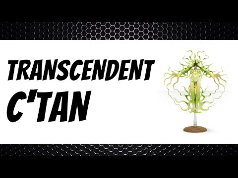 Necron Transcendent C'tan Review / Tactics  - New 9th Edition Codex - Warhammer 40k