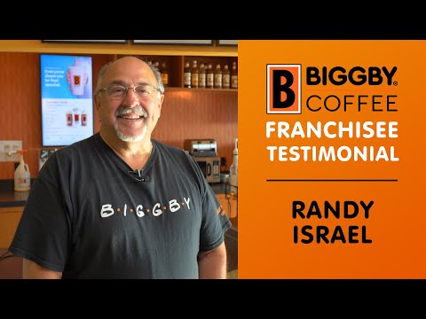 , title : 'BIGGBY COFFEE Franchisee Testimonial - Randy Israel'