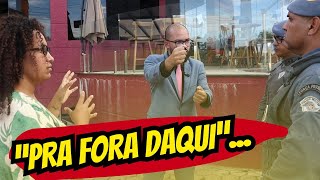 AGRESSÃO!! ADVOGADA PARTE PRA CIMA DE CINEGRAFISTA E POLÍCIA É ACIONADA.