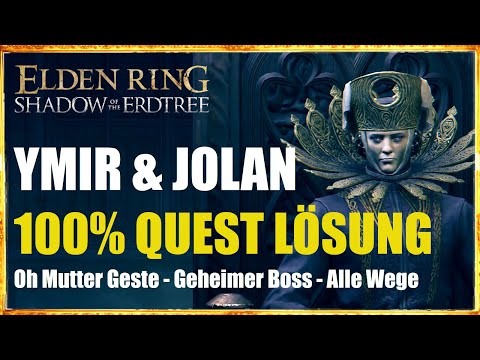 Elden Ring DLC ​​Ymir and Jolan Quest German 100% Walkthrough Secret Boss Mother Shadow of the Ea...
