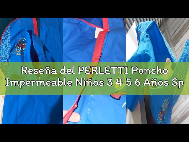 Vídeo relacionado con PERLETTI Chubasquero Niñas 2 3 4 5 Años Minnie Mouse - Poncho Impermeable Niña con Capucha Boton a Presión - Chaquetón para Lluvia Disney (FR/ES, Edad, 3 años, Regular, Fucsia)