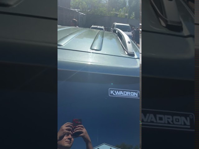 Рейлинги Skyport (черный мат) Video 2