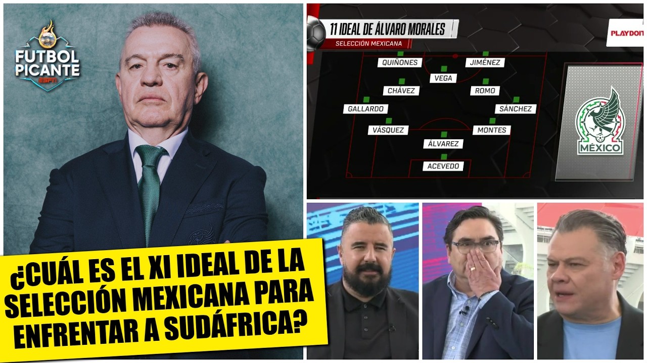 El XI INICIAL de MÉXICO ante SUDÁFRICA sigue siendo una INCÓGNITA a horas del debut | Futbol Picante