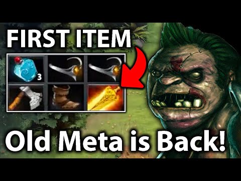 First Item Radiance Pudge in 7.32e - Old Meta Pudge is Back!