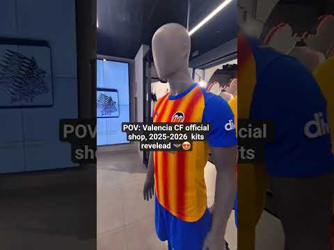 ValenciaCF official football shop 2025-2026 jerseys revelead