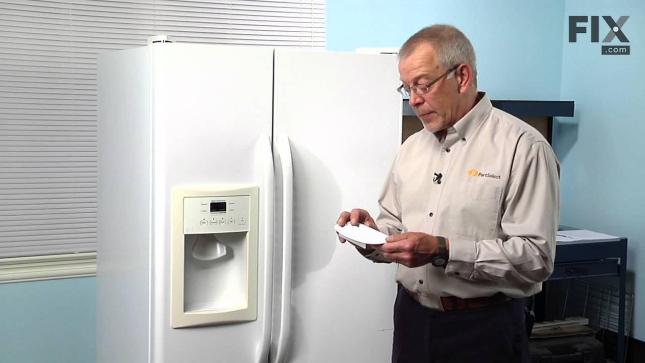 Replacing your General Electric Refrigerator Dispenser Grille Tray