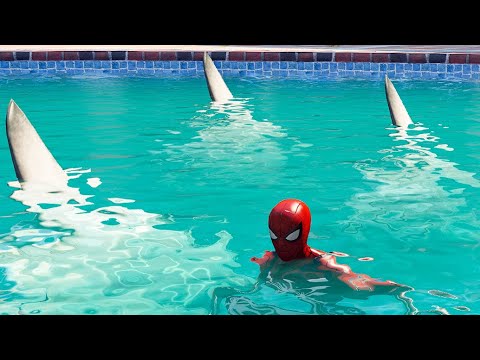 Grand Theft Auto 5 SPIDERMAN 4K Ultra Graphics Gameplay Part 3 - GTA 5 PC 4K 60FPS