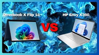 HP OmniBook X Flip 14 vs HP Envy x360 - Which 2 in 1 laptop is best in 2026!