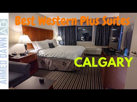 Best Western Plus Suites Downtown Hotel Tour - Downtown Calgary, Alberta, Canada