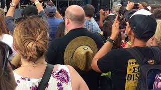 Simon Townshend with Eddie Vedder Ohana Festival 8 September 2017