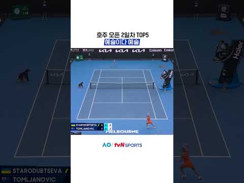 호주 오픈 2일차 TOP5 #2026호주오픈