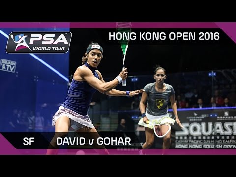 Squash: Hong Kong 2016 - David v Gohar - SF Highlights