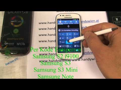 comment debloquer galaxy s3 mini